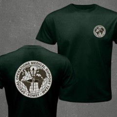 German Naval Naval Special Forces Command KSM Combat Medic SOMST T-shirt