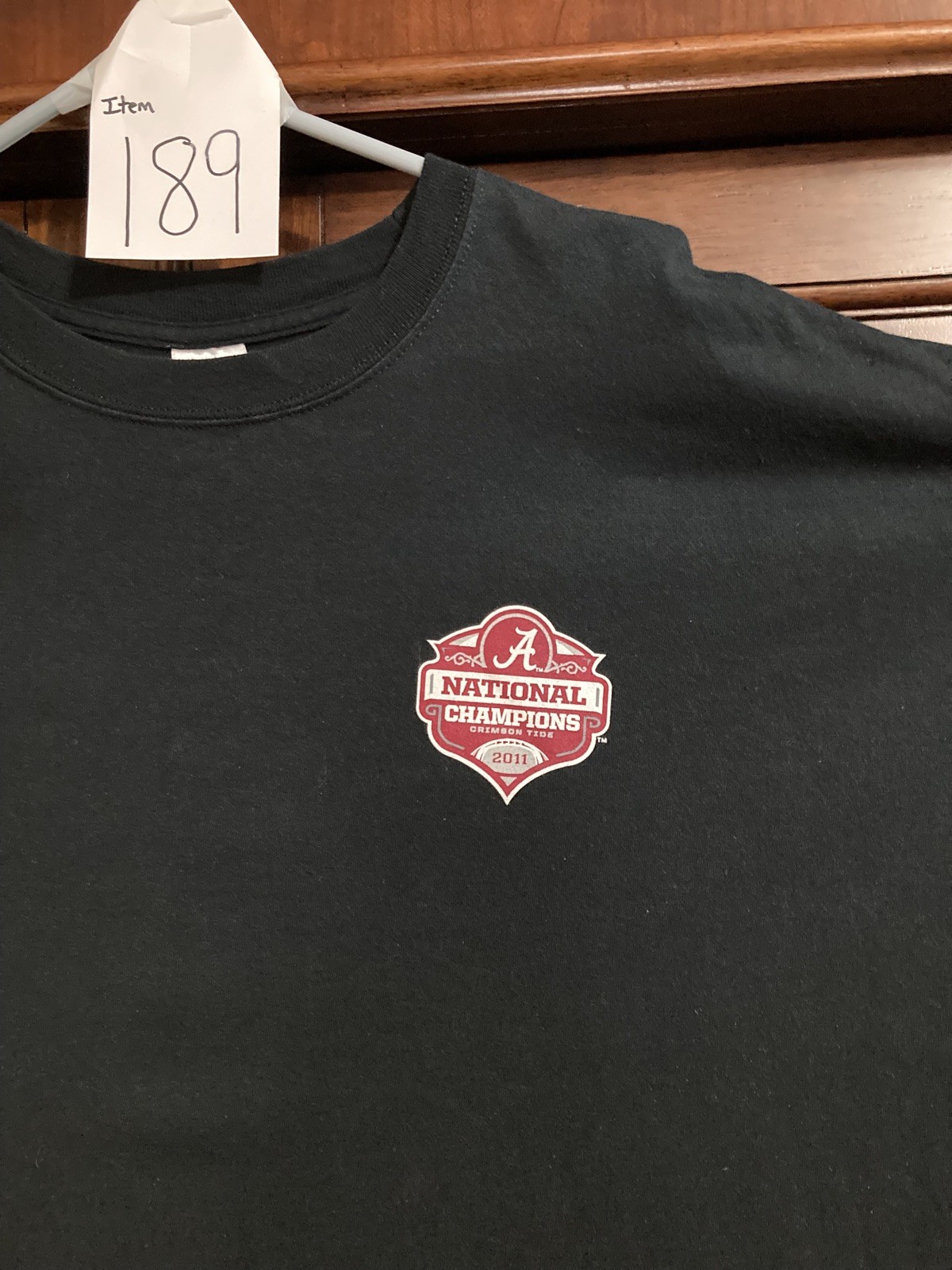 men Alabama Crimson Tide vintage 5xl 2011 National Champions 21-0 1st yr of B2B gallery