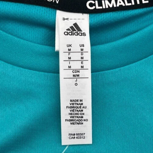 Adidas Essentials Energy Blue Sleeveless Workout Tank Top Men's Many Sizes gallery