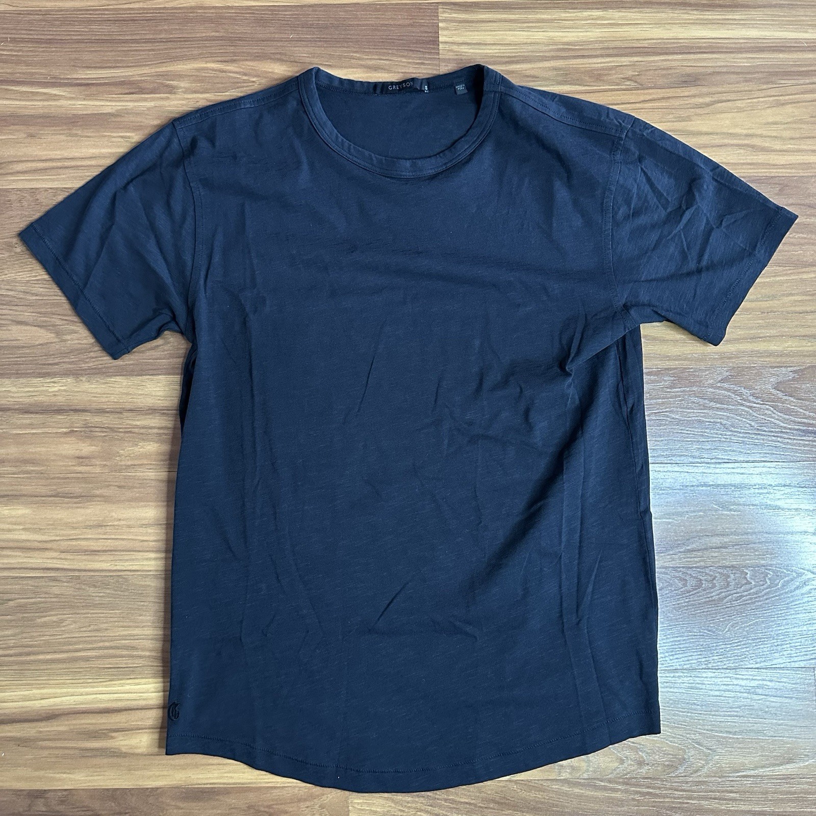 Greyson Shirt Men's Small Black Performance Pima Cotton Nylon Blend Stretch gallery