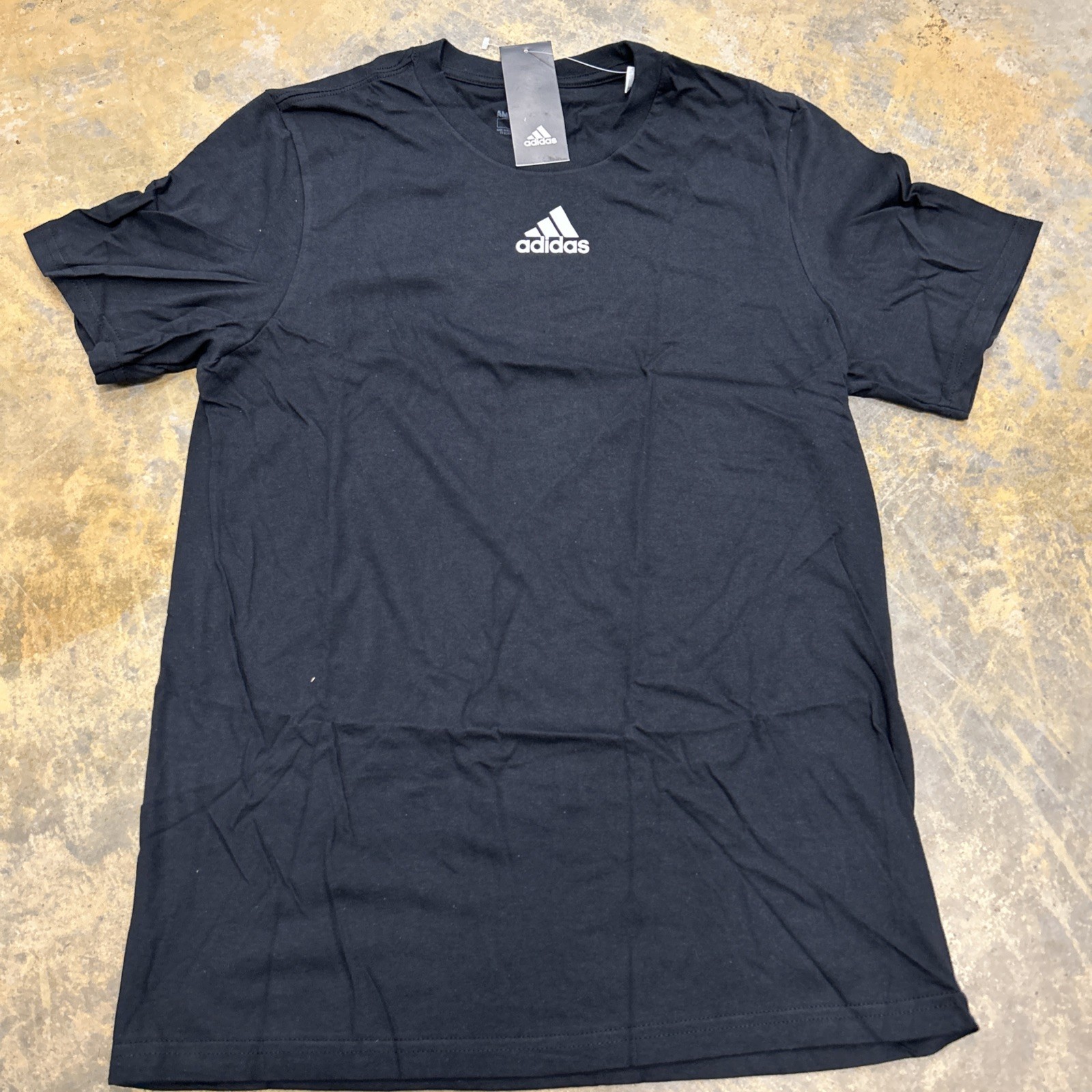adidas Amplifier Cotton Tee Short Sleeve Black EK0174 Men’s Size 2XL - NWT gallery