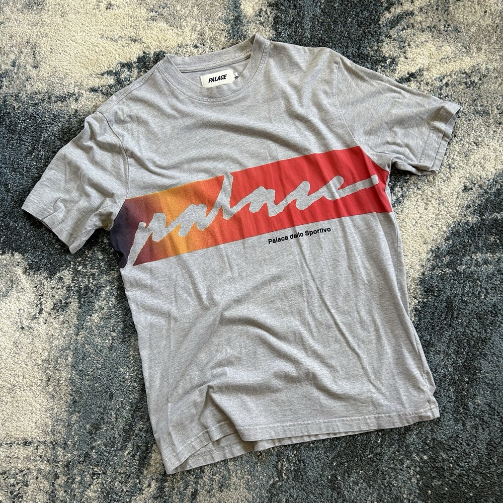 SPRiNG 2020 PALACE SKATEBOARDS CATCH DAS FADE TEE HEATHER Palazzo dello Sportivo