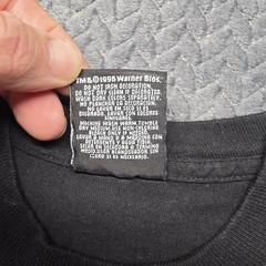 Space Jam Taz T-Shirt Men’s Large Black Warner Bros Single Stitch Vintage 1996