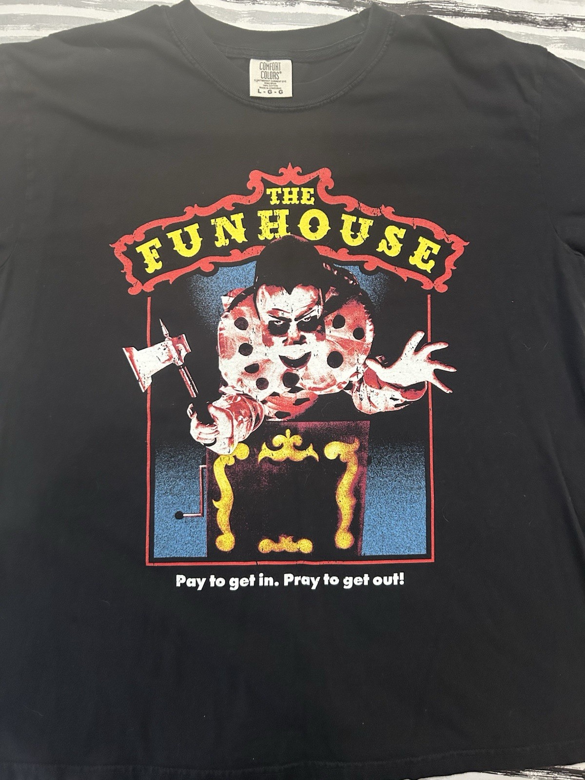 The Funhouse Shirt L Gutter Garbs Fright Rags Cavity Colors Terror Threads gallery