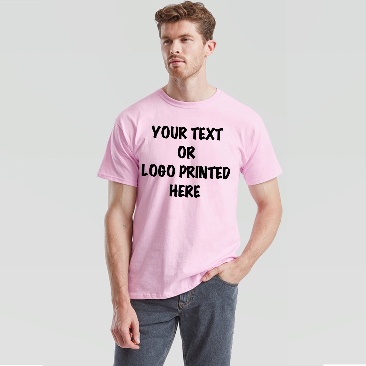 Personalised T Shirt Custom Printed T-Shirt Logo Text Printed Unisex Work Party gallery