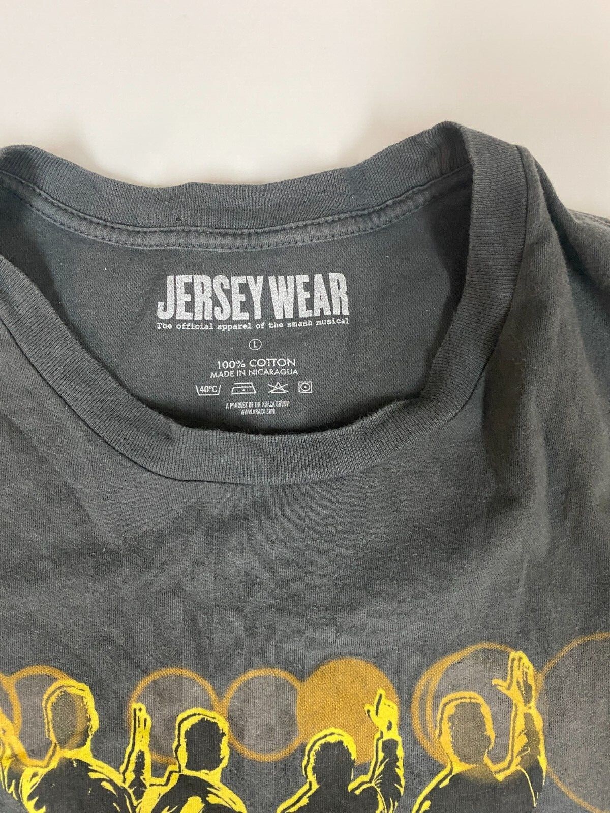 Jersey Boys Mens shirt Large Gray graphic gallery