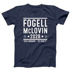 Fogell McLovin 2028 Election funny license humor movie Xs-5x Unisex Soft Tshirt