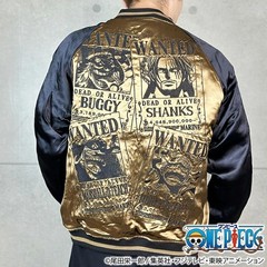Karakuri Soul x ONE PIECE FOUR EMPERORS Sukajan LUFFY SHANKS BUGGY TEACH 2XL