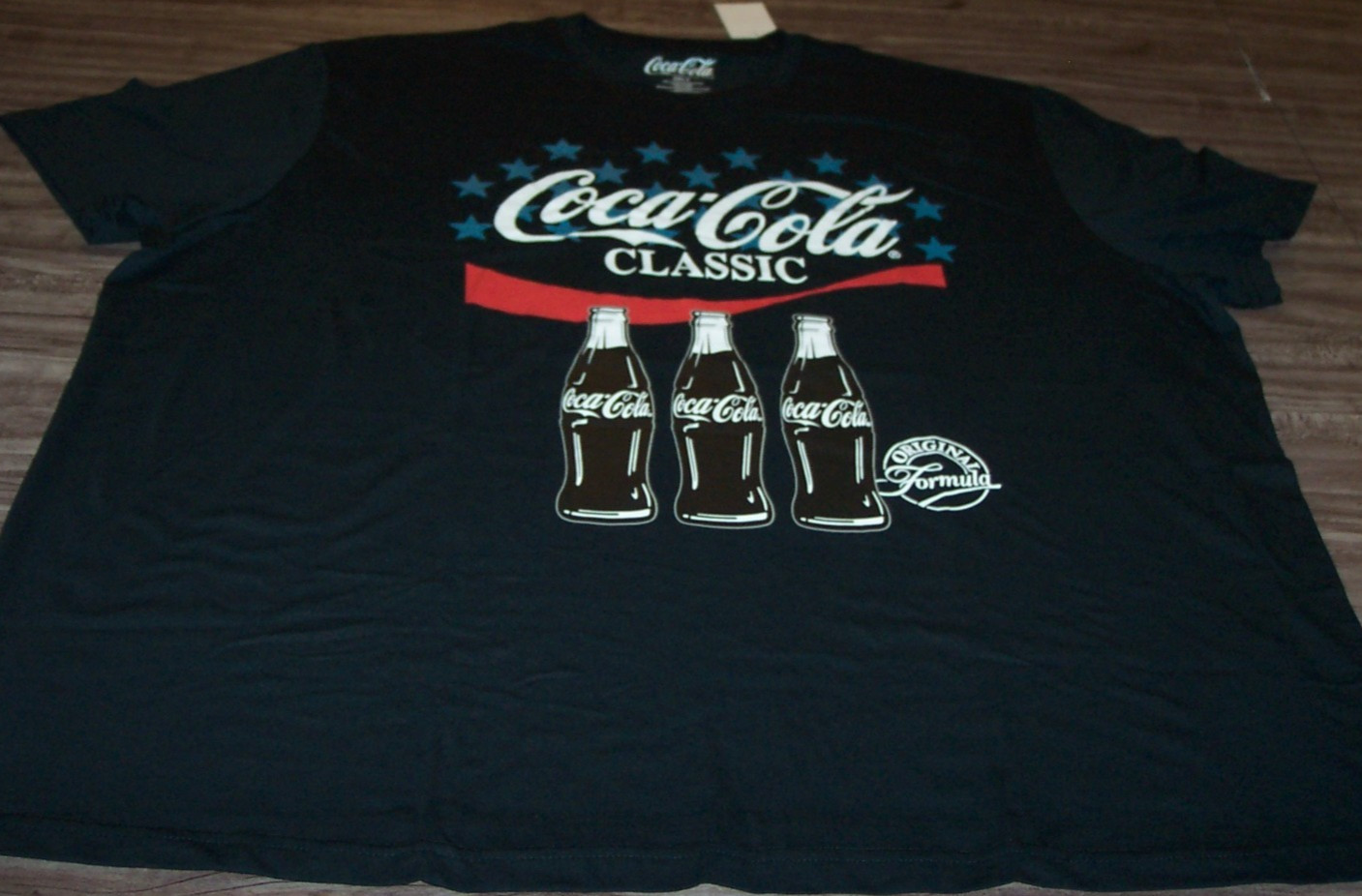 COCA-COLA Coke Soda Patriotic Flag T-Shirt BIG & TALL 3XL 3XLT NEW w/ TAG gallery