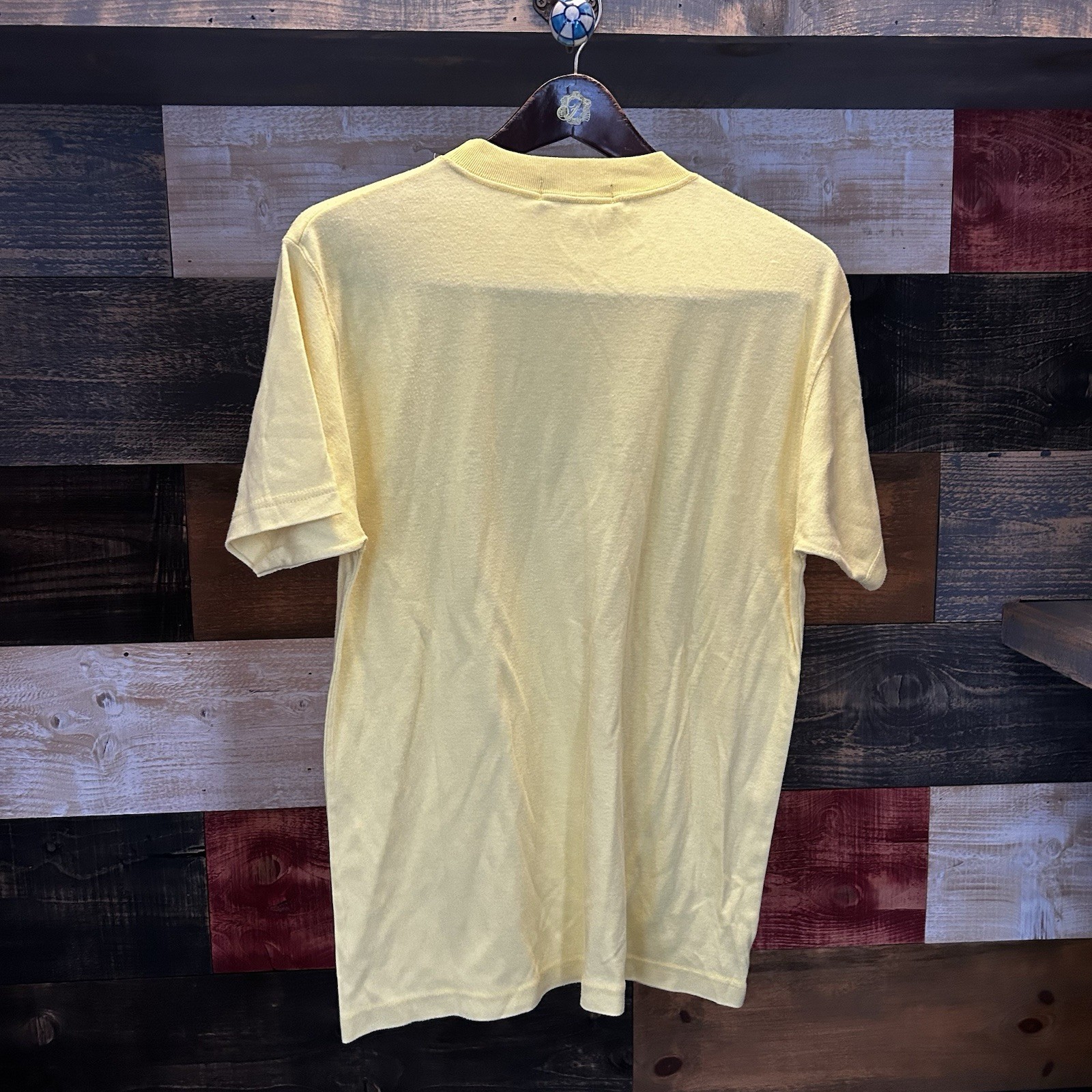 Vintage Giorgio Armani Emporio Armani T Shirt Men’s Yellow XL 90s gallery