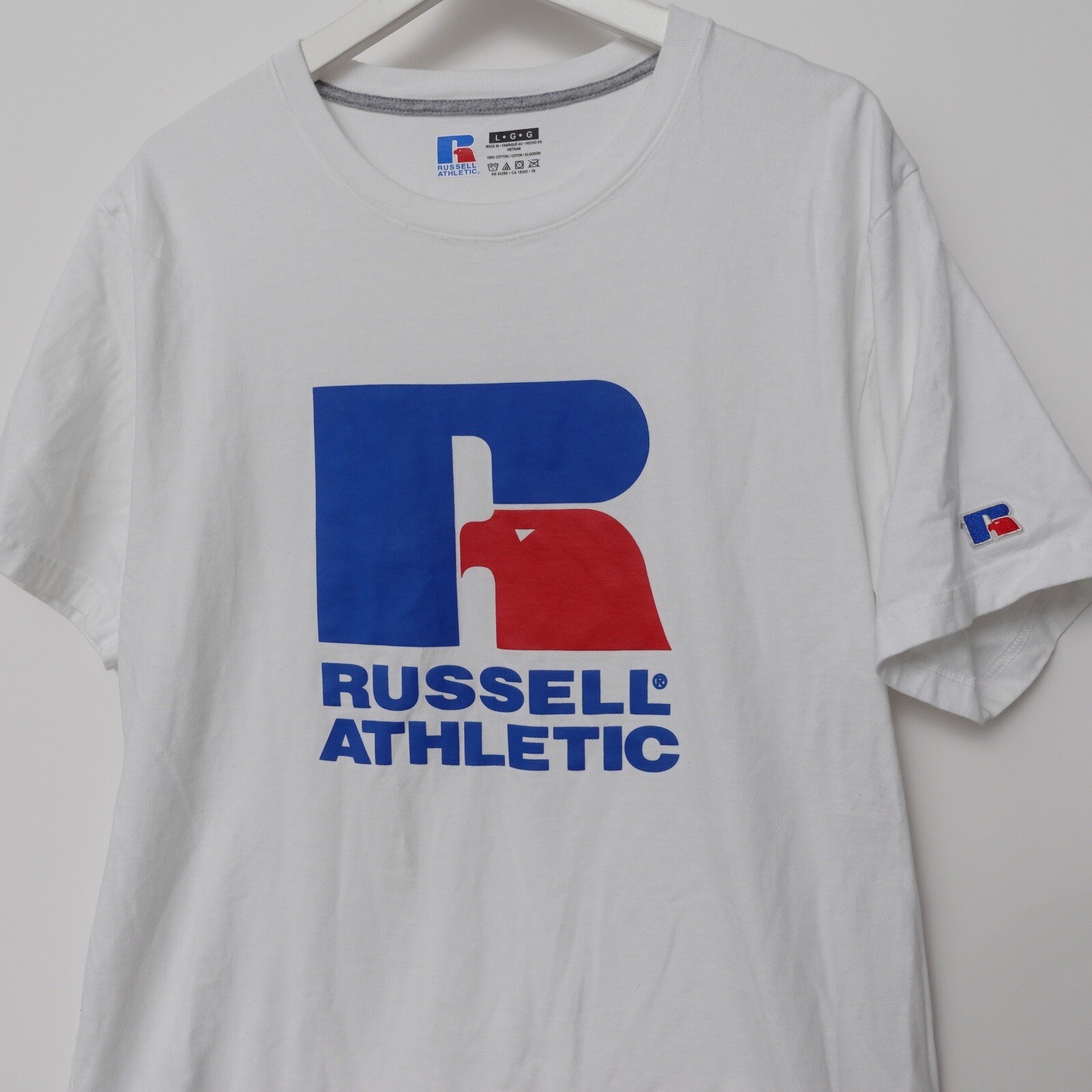 Russell Athletic Men's Eagle Big Logo Promotional Sports T-Shirt Size Medium gallery