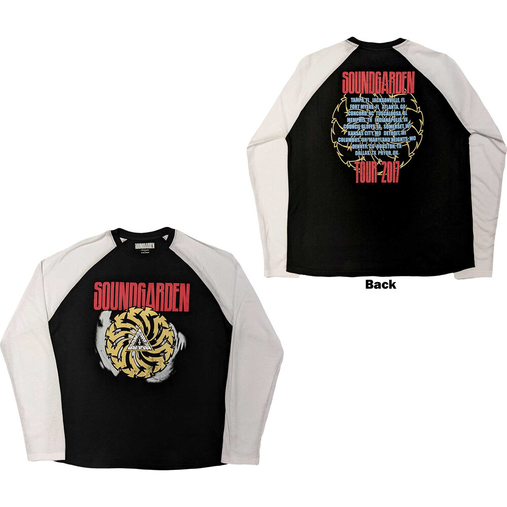 Soundgarden. - Tour 2017 - Raglan Baseball Jersey t-shirt gallery