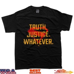 Supergirl 2026 Truth Justice Whatever Large T-Shirt