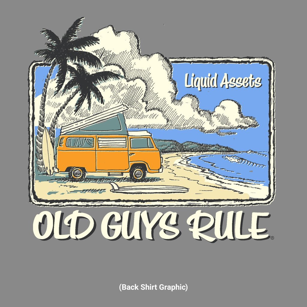 3 OLD GUYS RULE ISLAND LIFE THEMED T-SHIRTS SURFBOARD SIZE L YOU GET ALL THREE! gallery