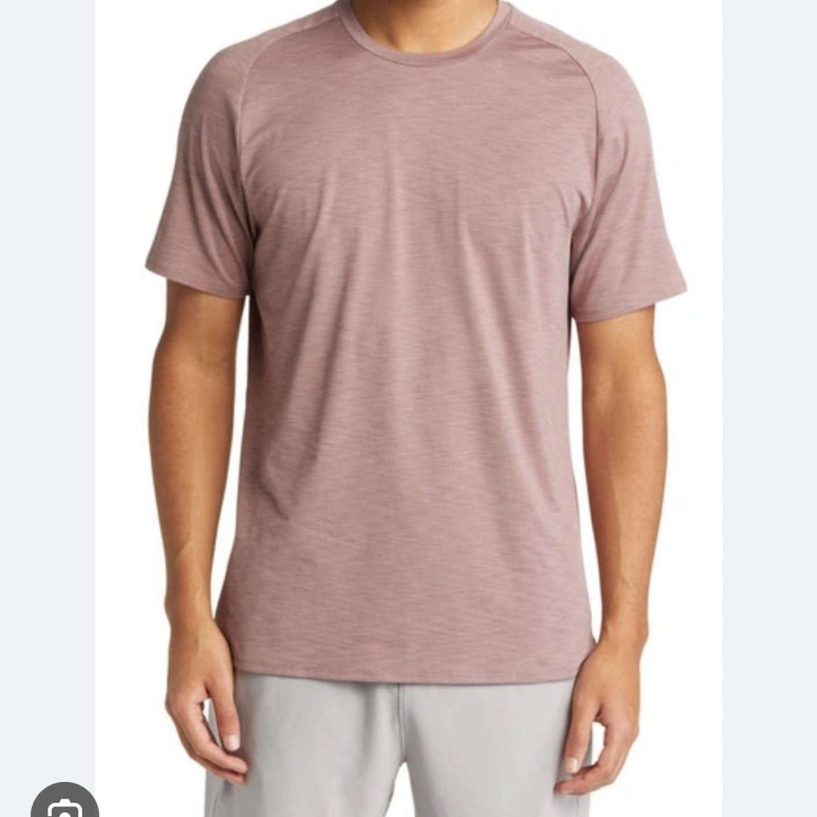 NWT Zella Men's Puple Moon Athletic Shirt Size Small gallery