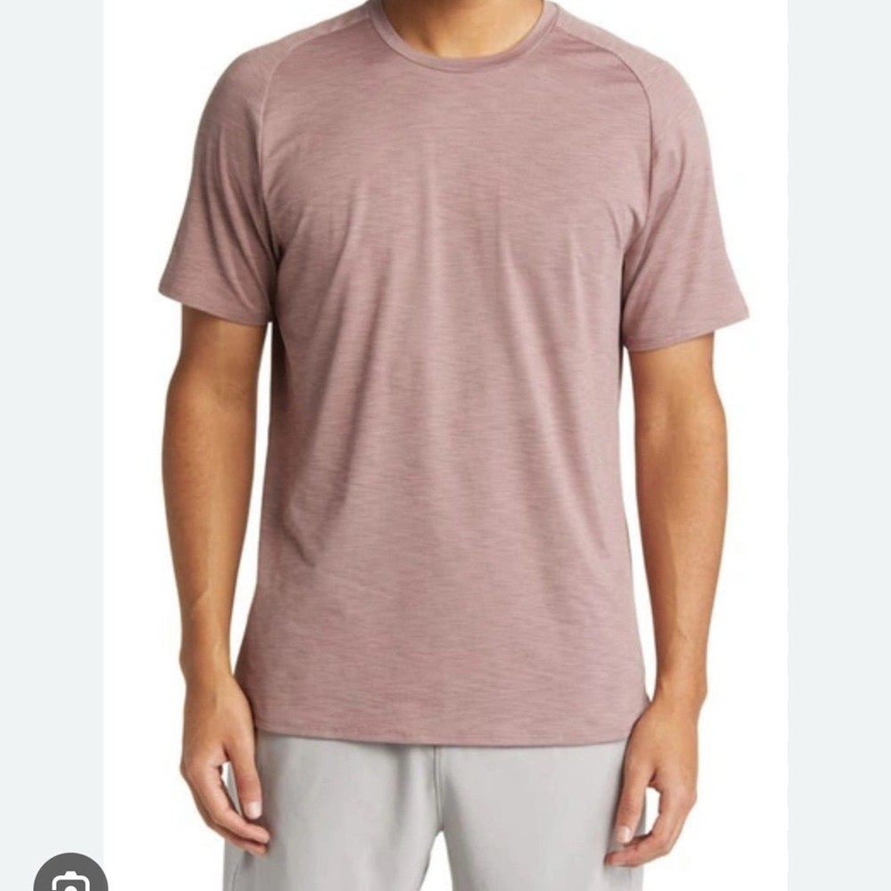 NWT Zella Men’s Puple Moon Athletic Shirt Size Small