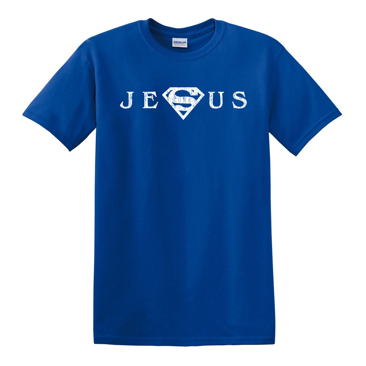 JESUS Superman T-shirt - S to 6XL - Christian Church God gallery