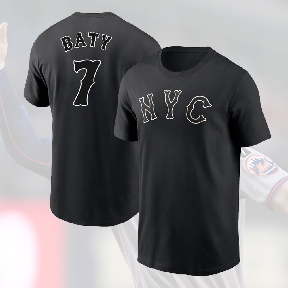 HOT! Brett #7 Baty New York Team 2026 Name and Number Gift For Fan gallery
