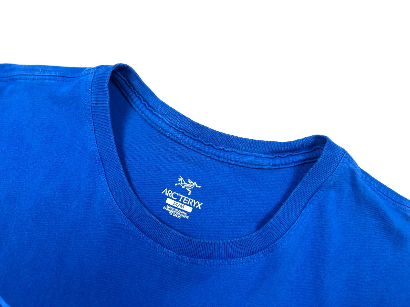 Auth Men's Arcteryx Archaeopteryx Blue Cotton Outdoor Casual t Shirt Size M gallery