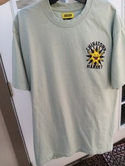 Chinatown Market SMILEY Celestial Sun Y2K XL T-Shirt STREETWEAR Pyramids Camels