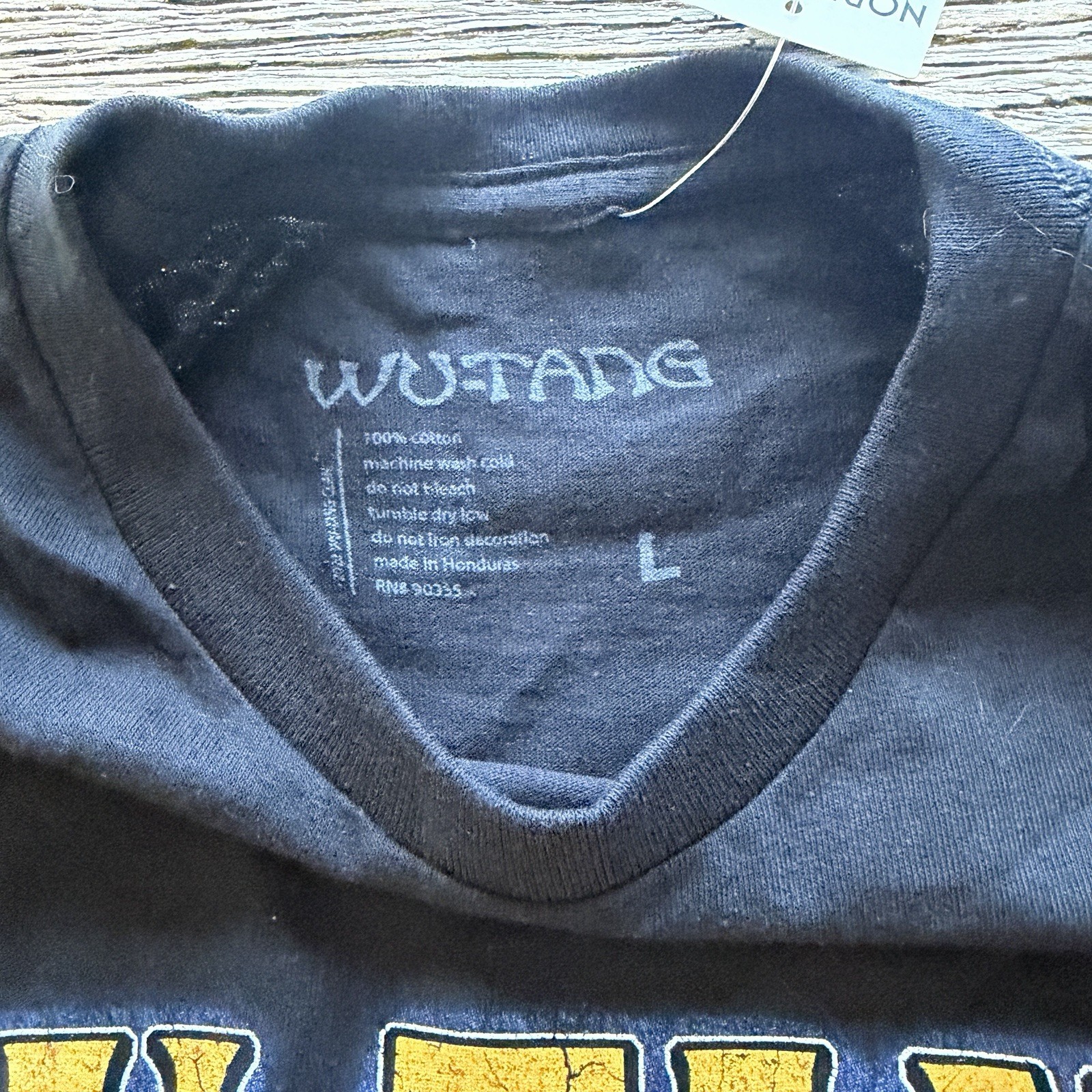 Wu Tang Clan 36 Chambers Shirt Black Size L gallery