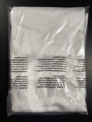 ATHLETIC WORKS VIVID WHITE SHORT SLEEVE T-SHIRT NEW SIZE 4XL (58-60) LAST ONE!