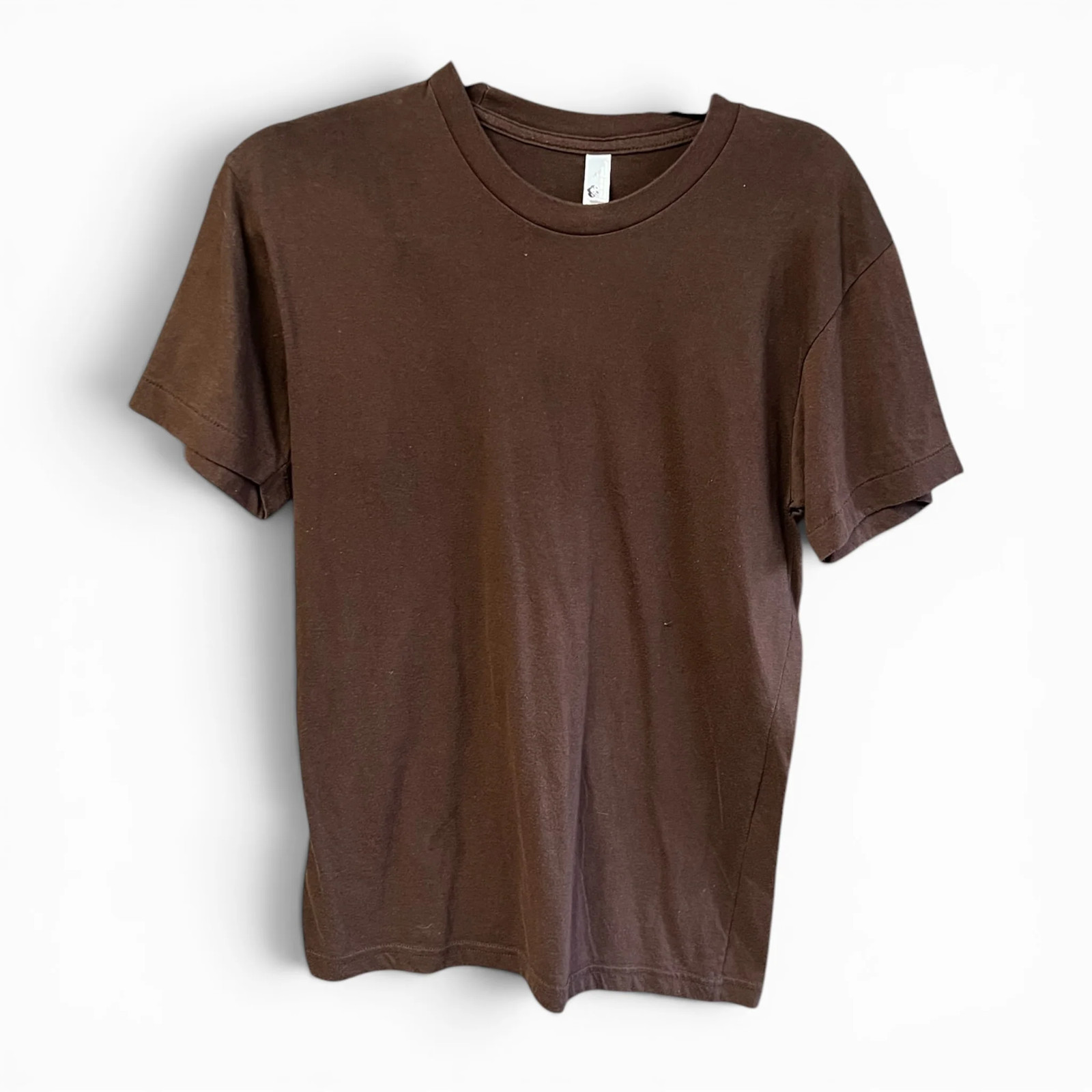 American Apparel Vintage 2000’s T-Shirt, 50-50, Brown, size s gallery