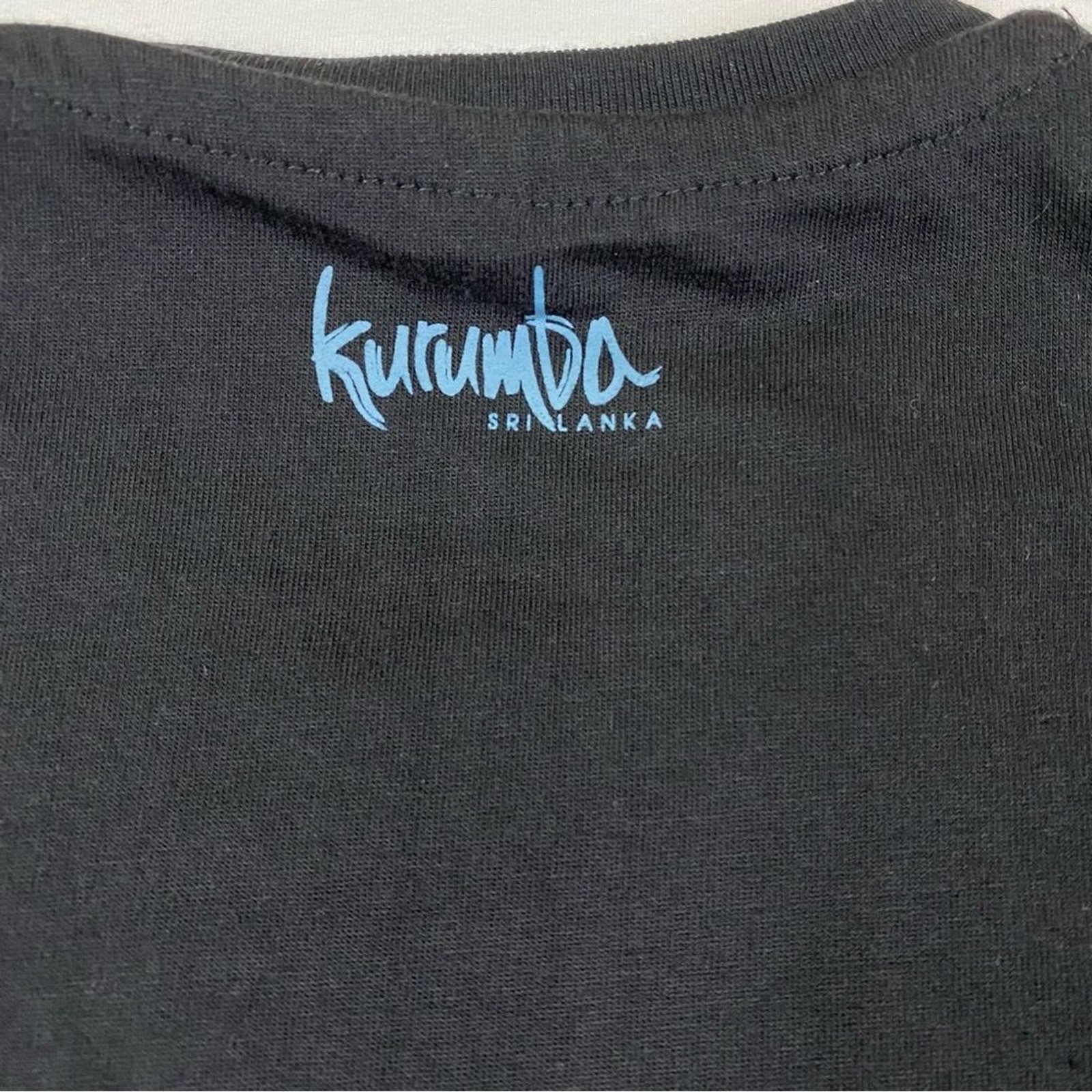 Kurumba Sri Lanka T-Shirt Men's Large Black Short Sleeve Raksha Sanni Kolam Mask gallery