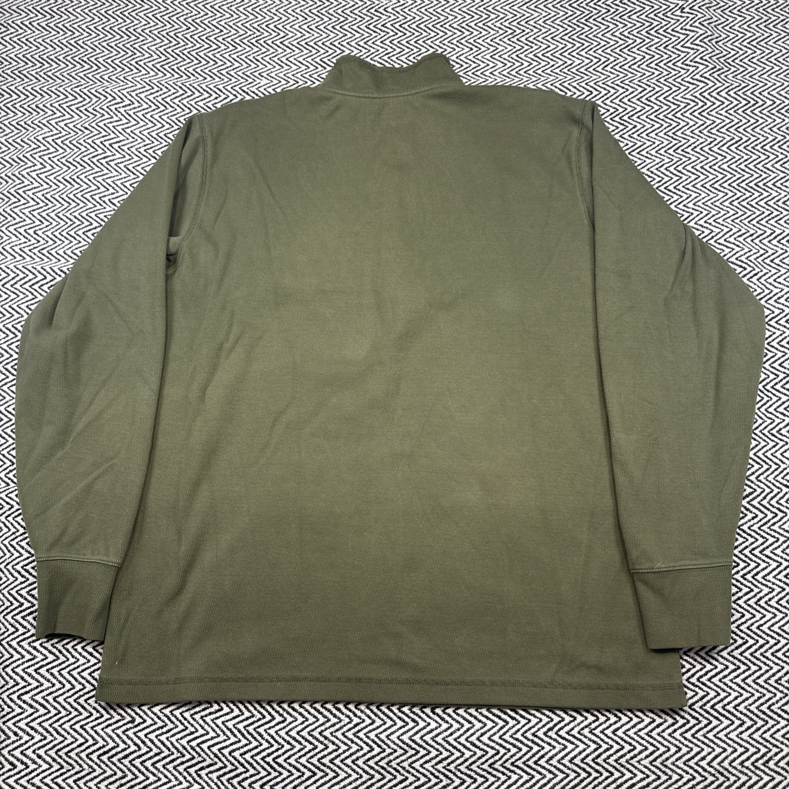 Carhartt 104428 G72 ‘Basil’ Green MENS XL Heavyweight Half-Zip LS Thermal Shirt gallery