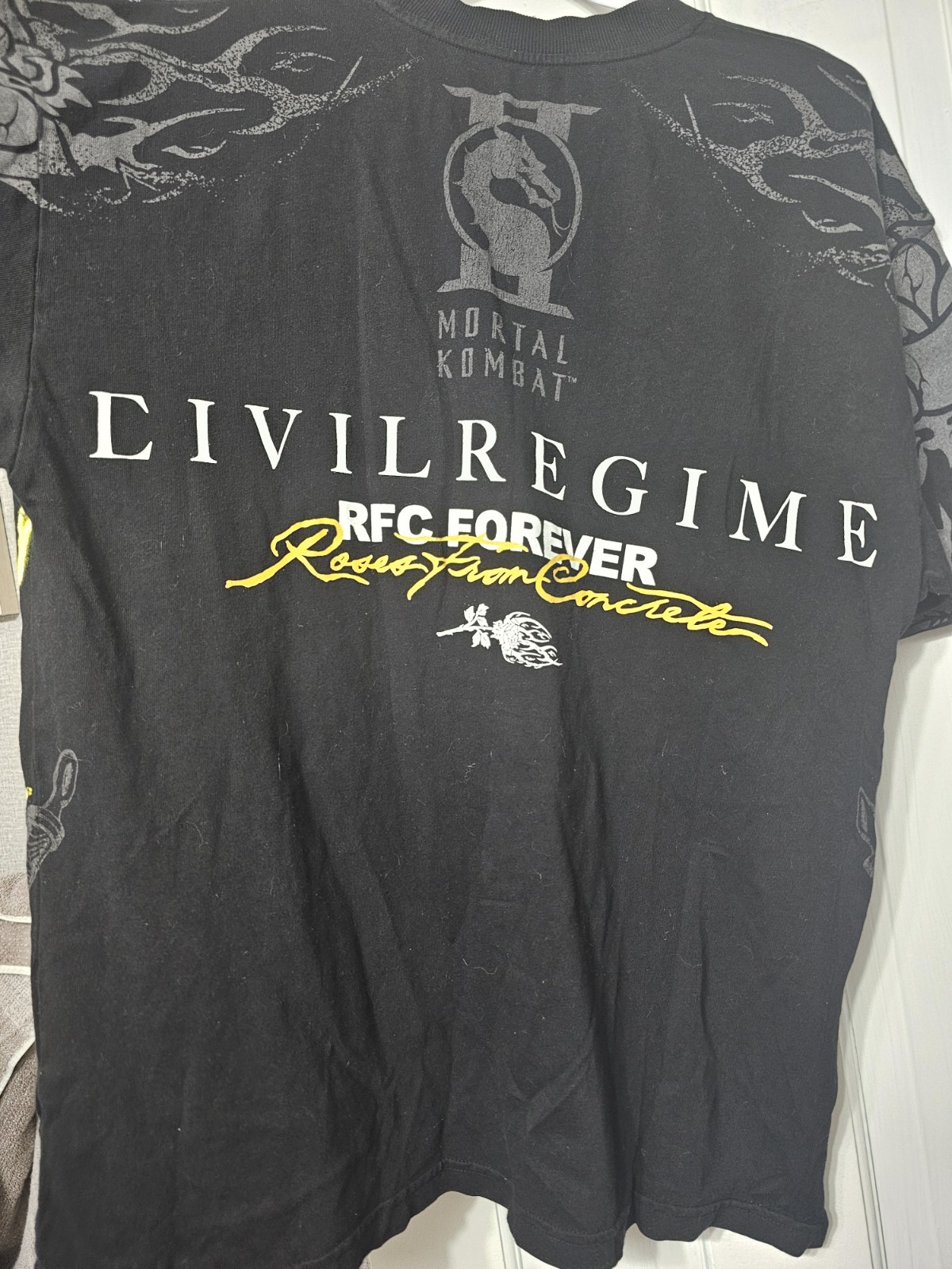 Civil Regime x Mortal Kombat Scorpion Graphic Tee Black Size Large gallery