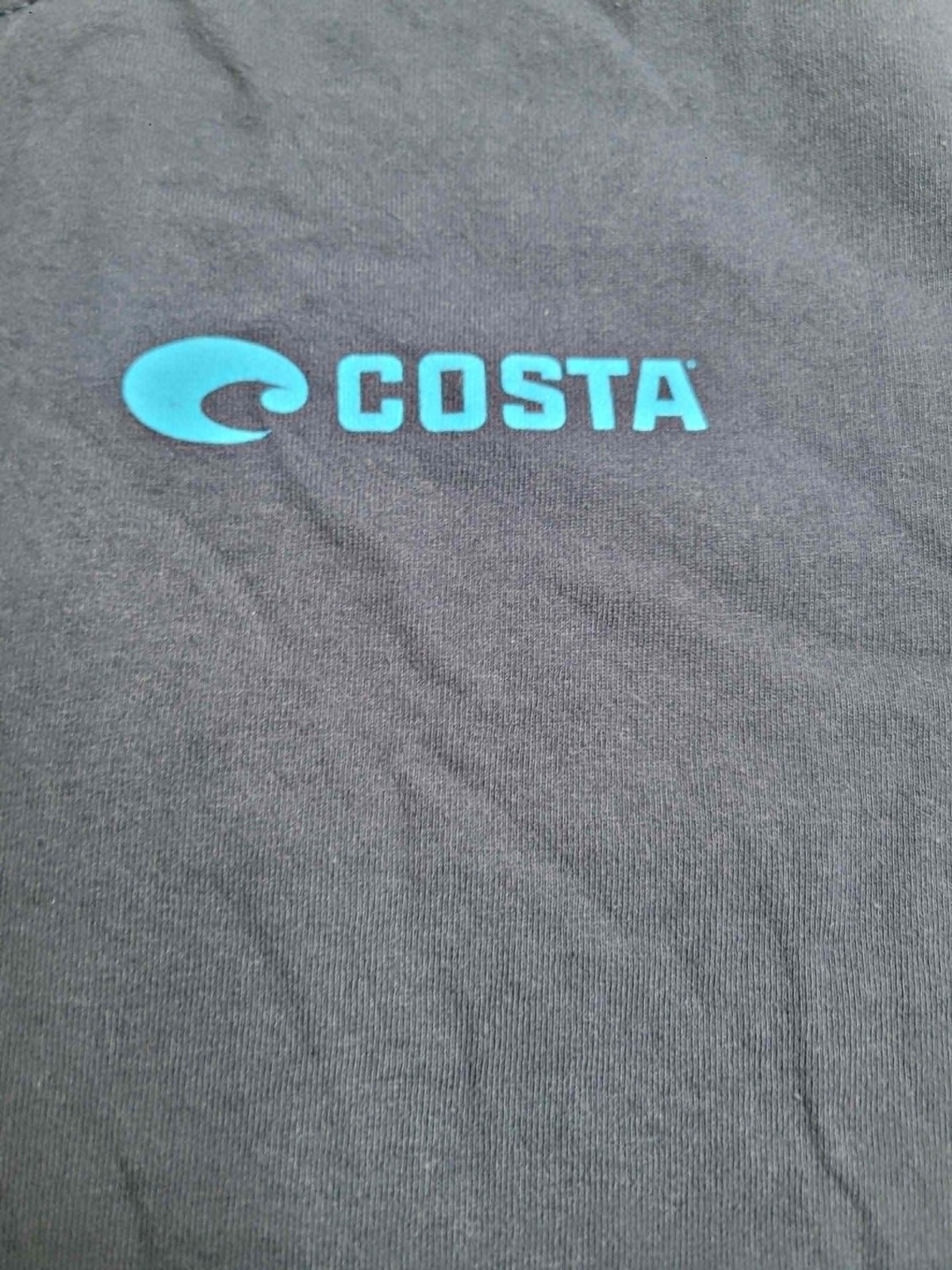 Costa Short Sleeve T-Shirt Blue Men's Medium 100% Cotton Born on the Water gallery