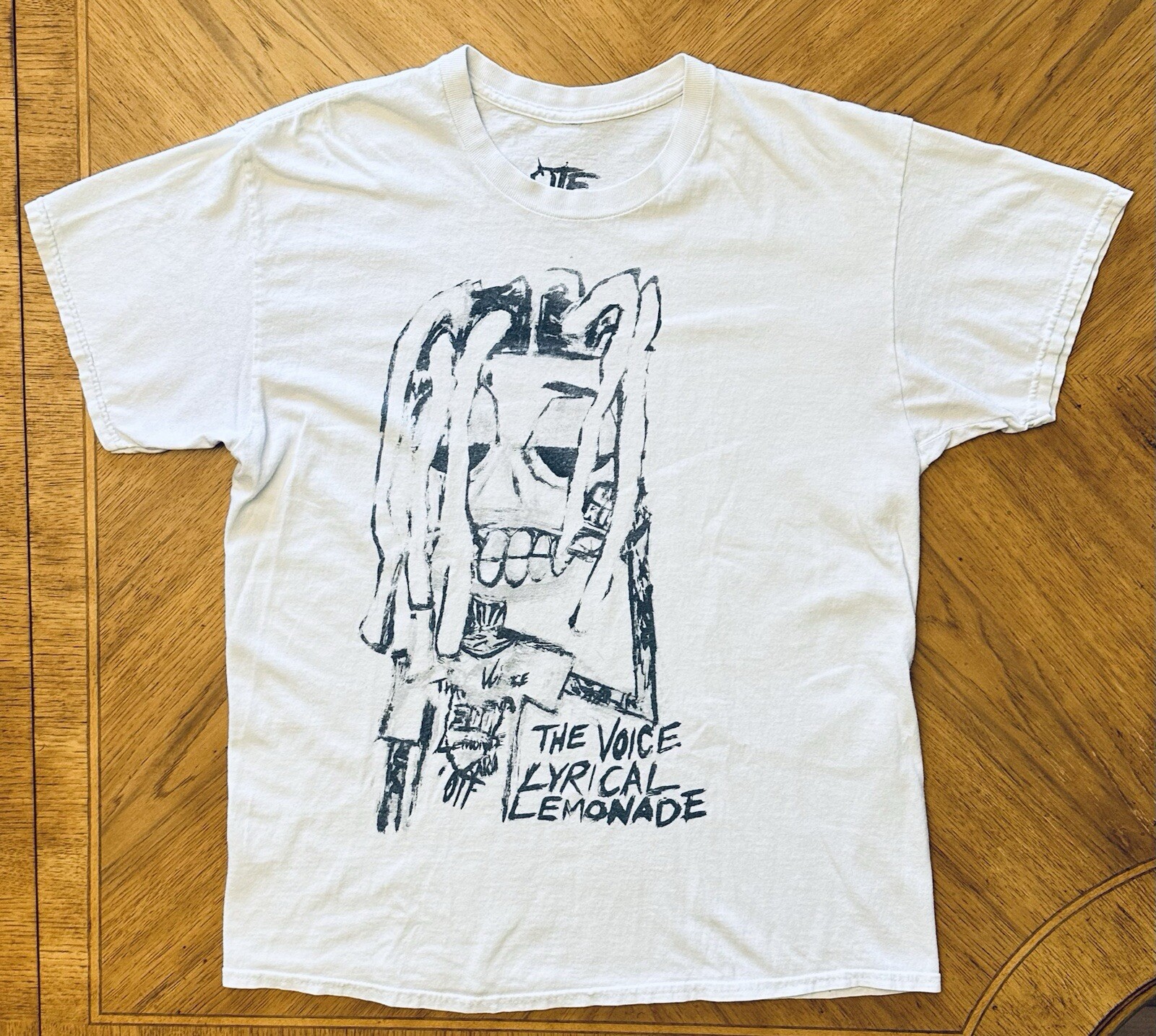 Lyrical Lemonade x Lil Durk TShirt Mens Large OTF The Voice White 100% Authentic