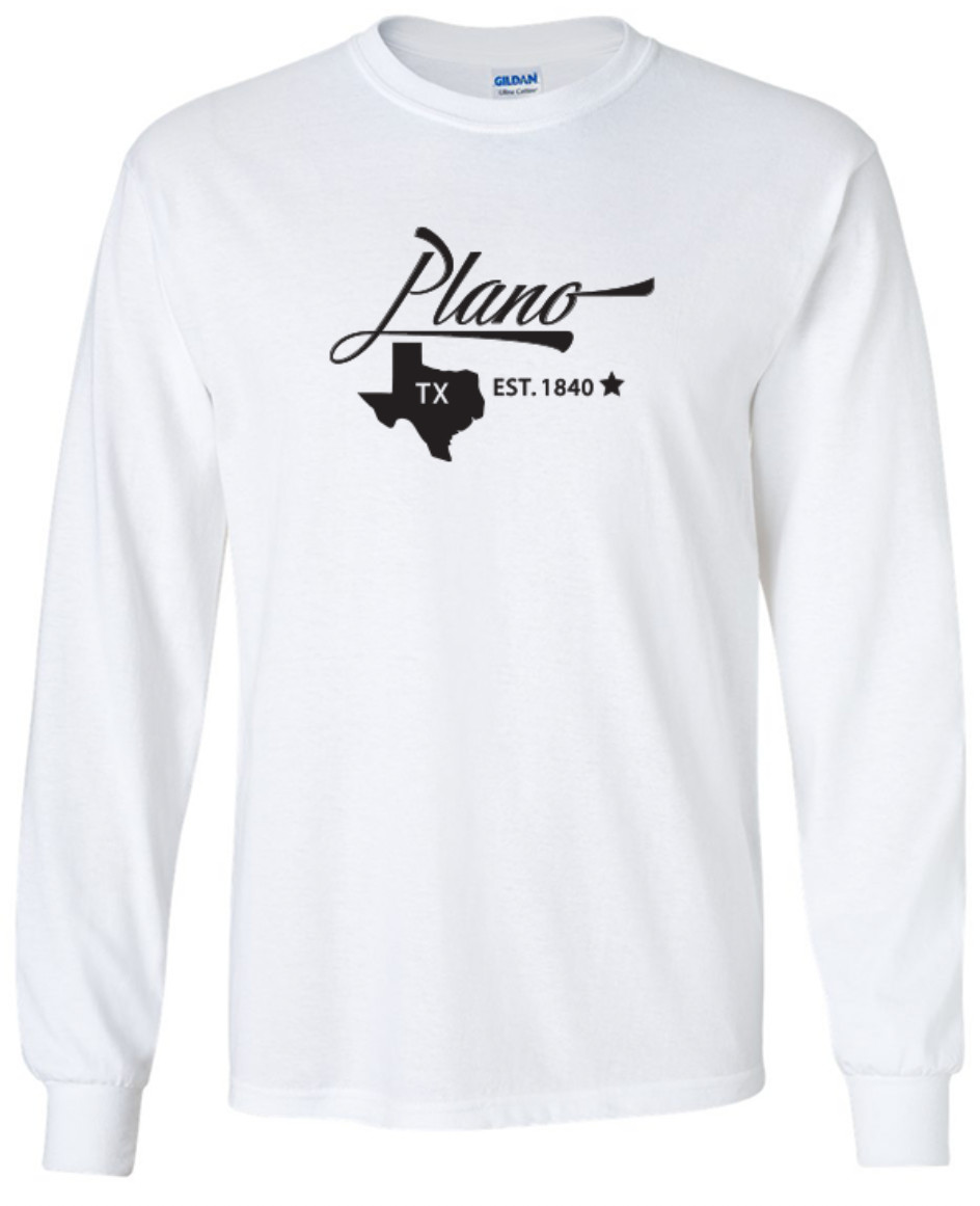 Plano Texas State T-Shirt Long Sleeve Graphic Tees Unisex Apparel Design gallery