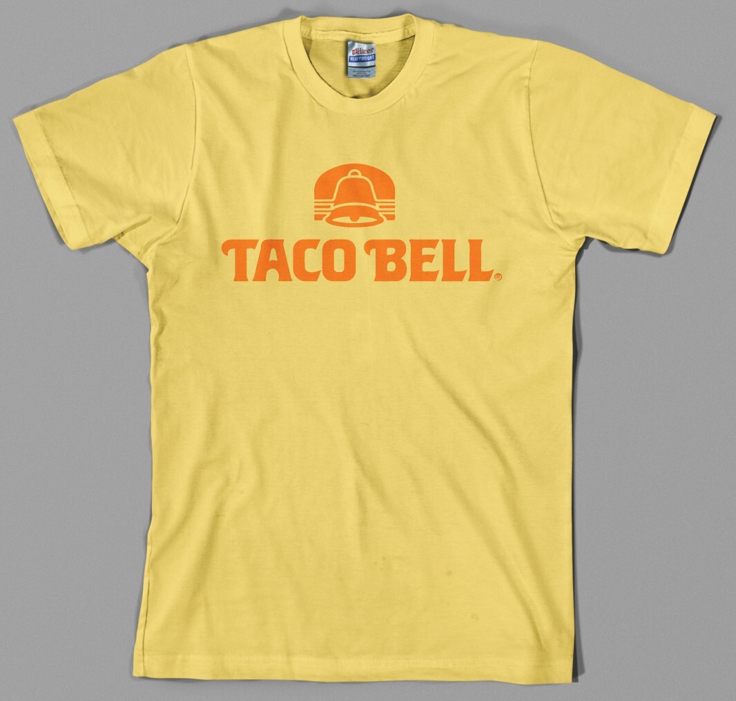 Taco Bell Retro logo T Shirt authentic fast food taco burrito nacho 70s 80s 90s gallery