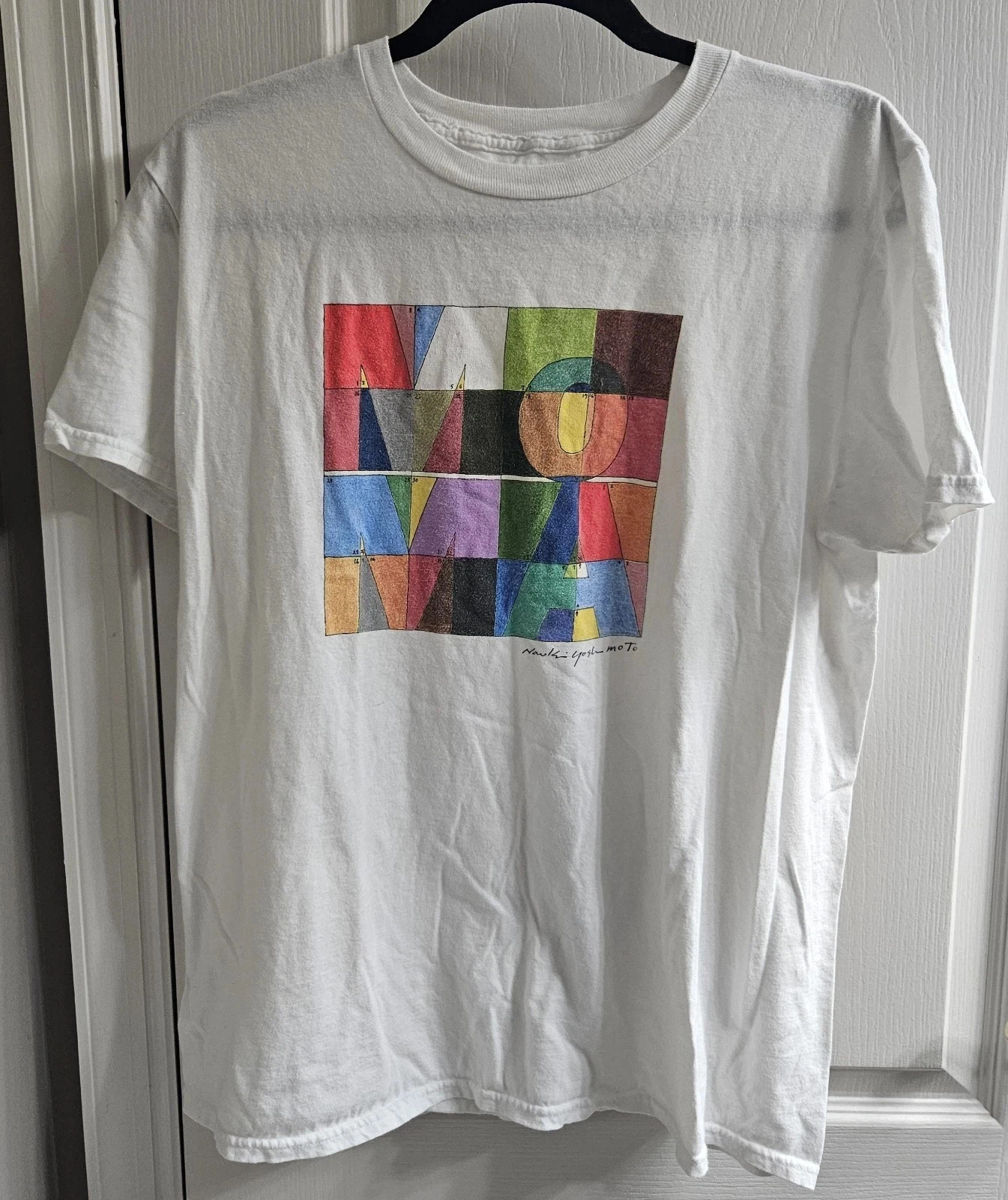 Vintage Museum Of Modern Art Tee Shirt Naoki Yoshimoto Design gallery
