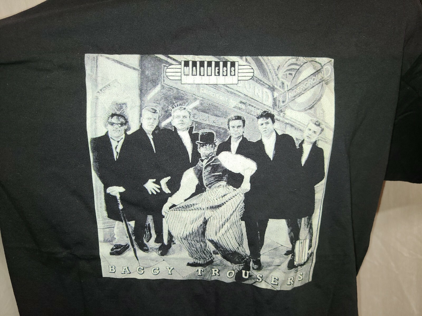 Madness Baggy Trousers Adult Large Black TShirt gallery