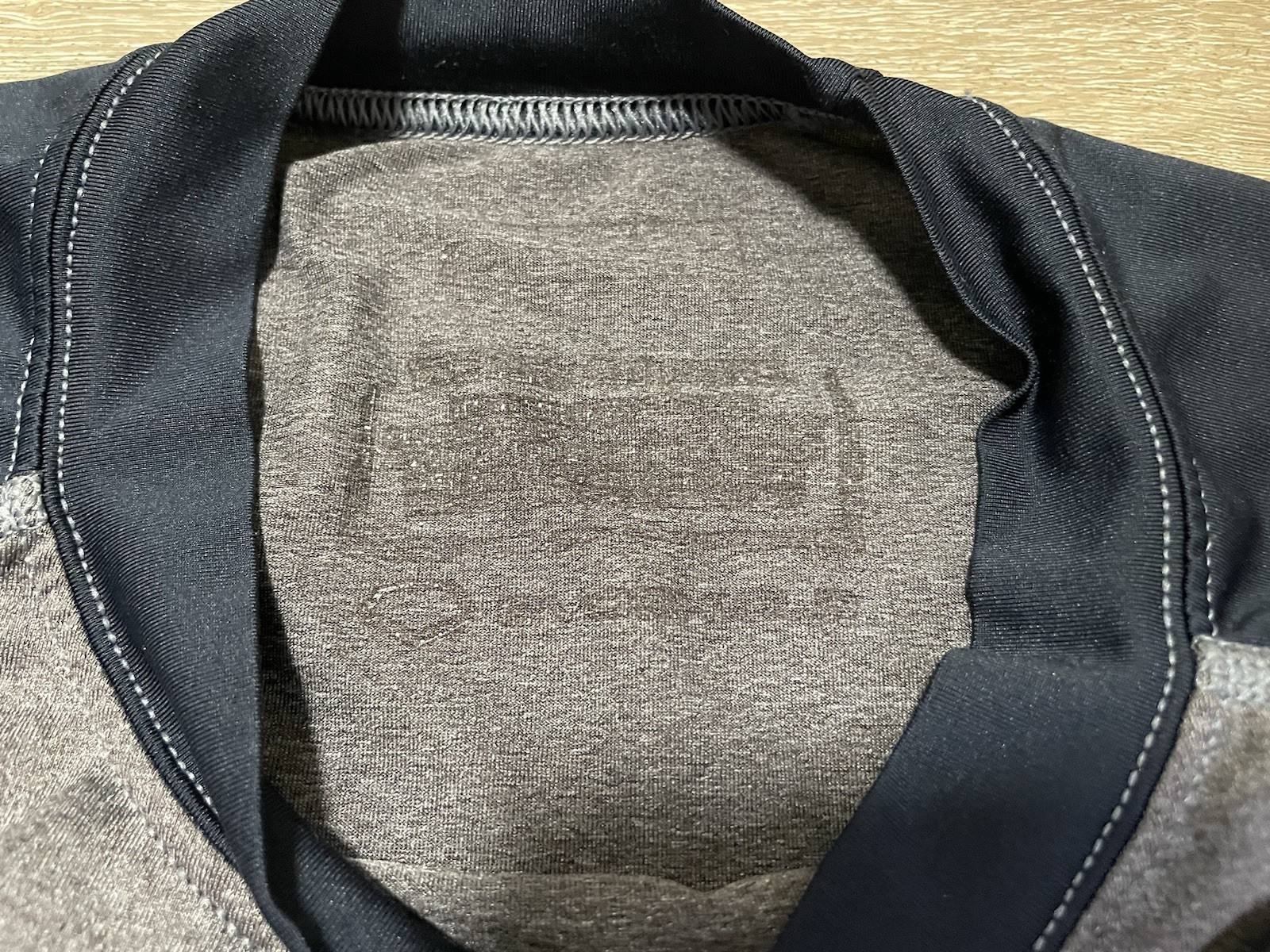 EvoShield Shirt Mens Sz L Large 3/4 Sleeve Raglan Gray Blue Performance Baseball gallery