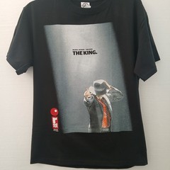 Michael Jackson Tee Shirt Sz. M The King Red Eye Pop Delta Magnum Weight