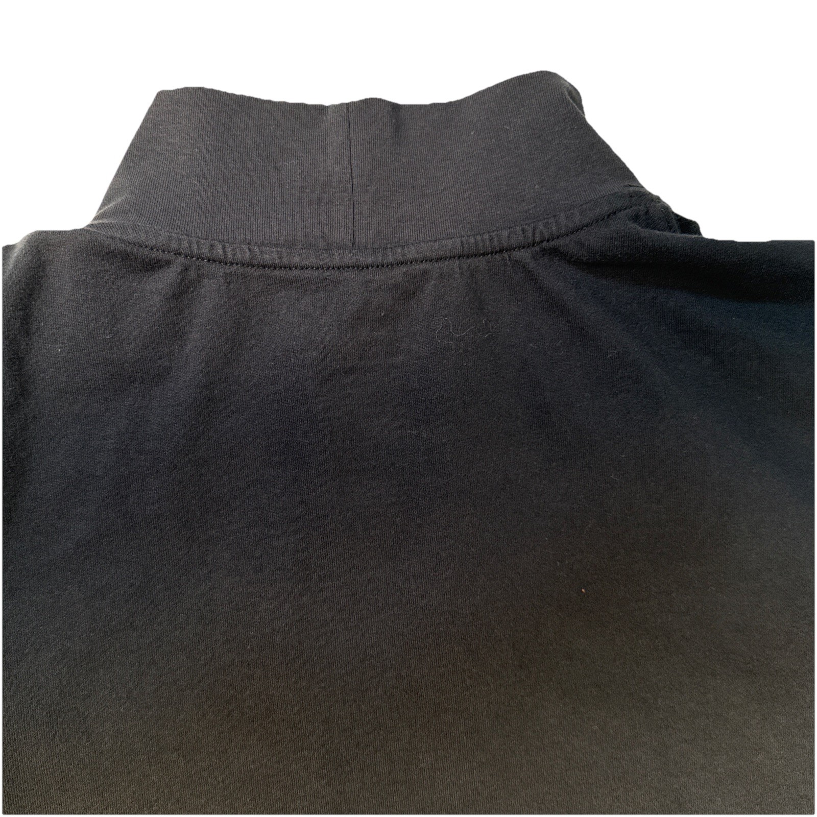 LL Bean Mens Shirt Size Large Tall Black High Neck Long Sleeve Classic gallery