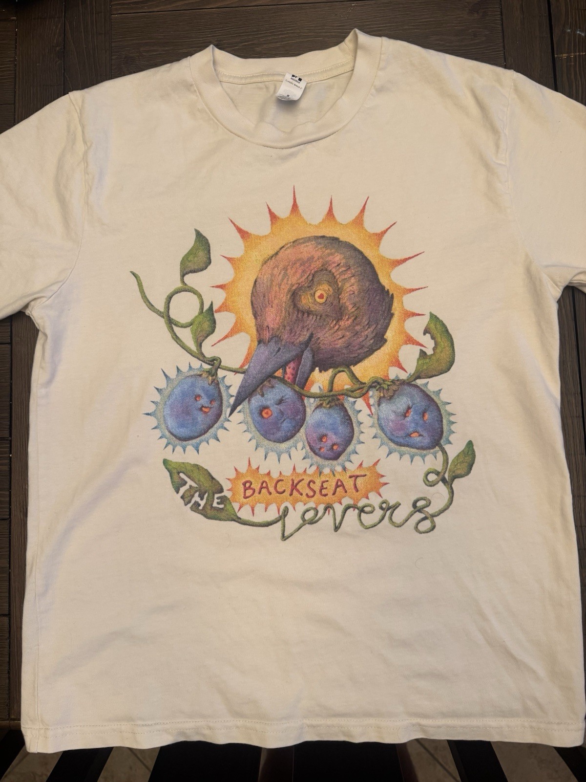 The Backseat Lovers Spring 2025 Tour T-Shirt Size Small