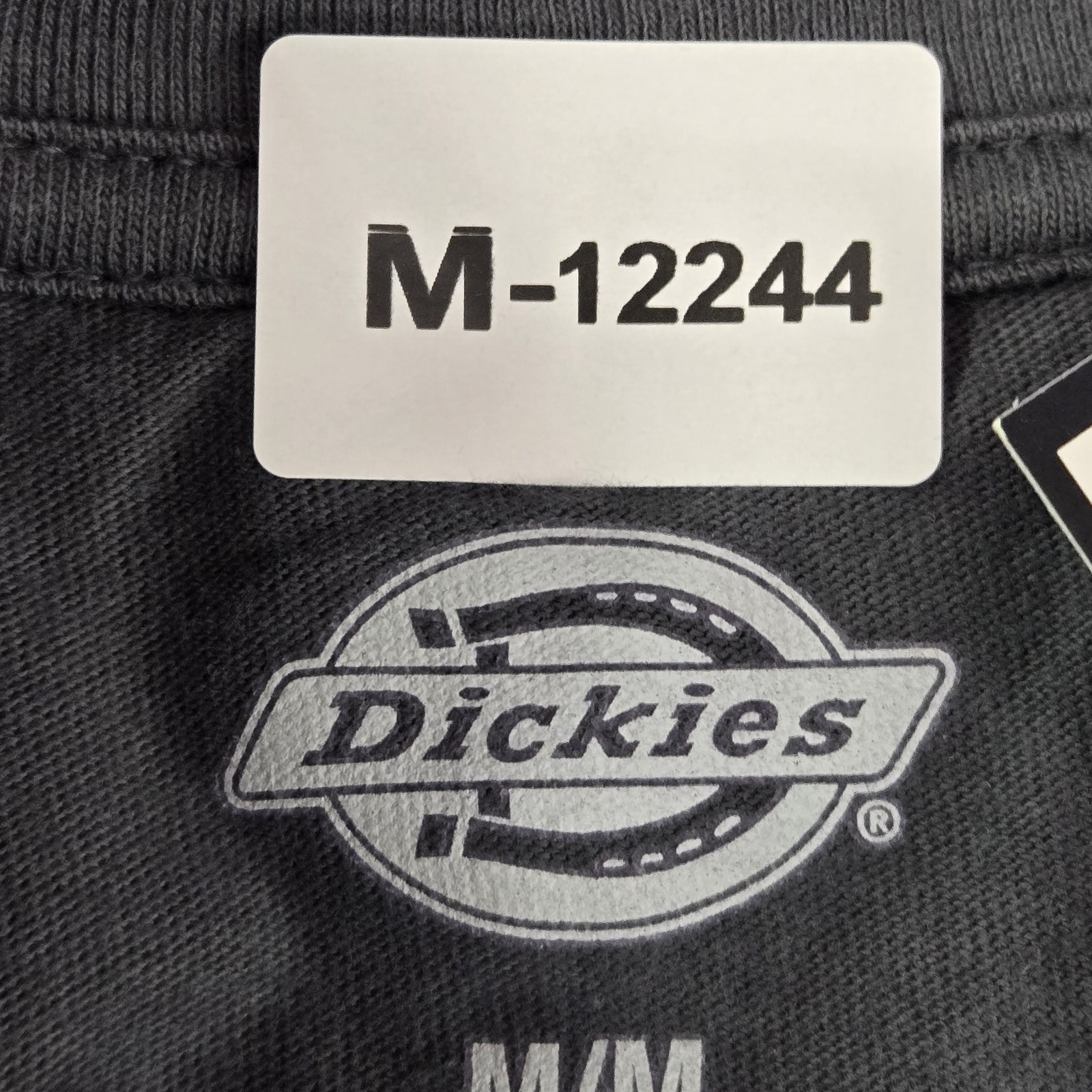 Dickies Men Shirt M Gray Camo Logo Graphic Print Short Sleeve Crew Neck NWT gallery
