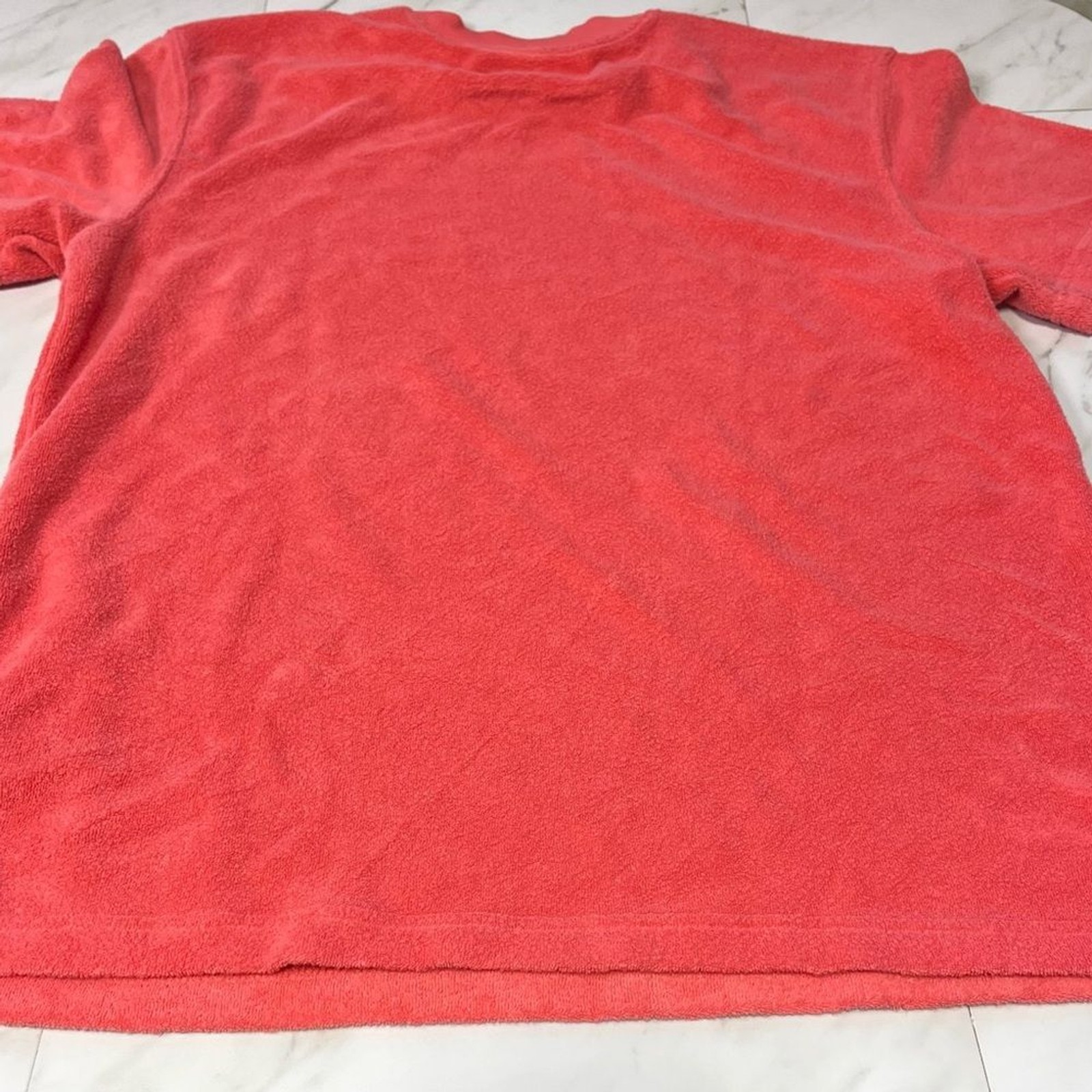 Ugg Men’s Mathew Short Sleeve Terry Textured Fabric Crewneck shirt size small gallery
