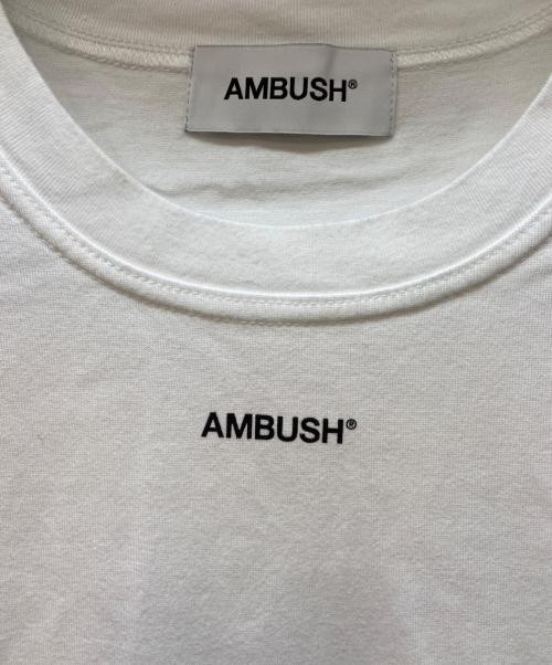 AMBUSH Short sleeve cut and sew white 12111698 gallery