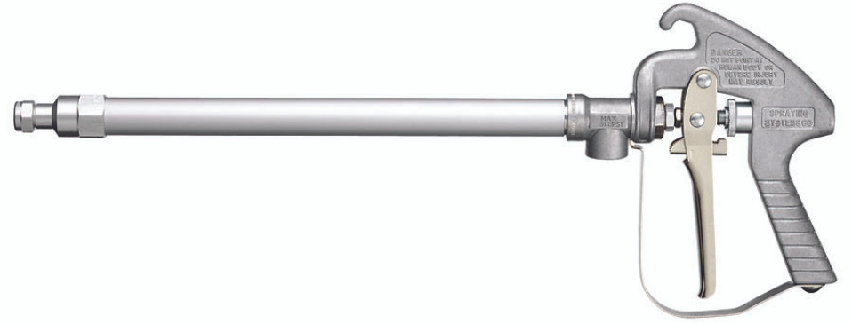 TeeJet GunJet Aluminum Spray Gun 22″ Length With D6 Orifice Disc – AA43L-AL6