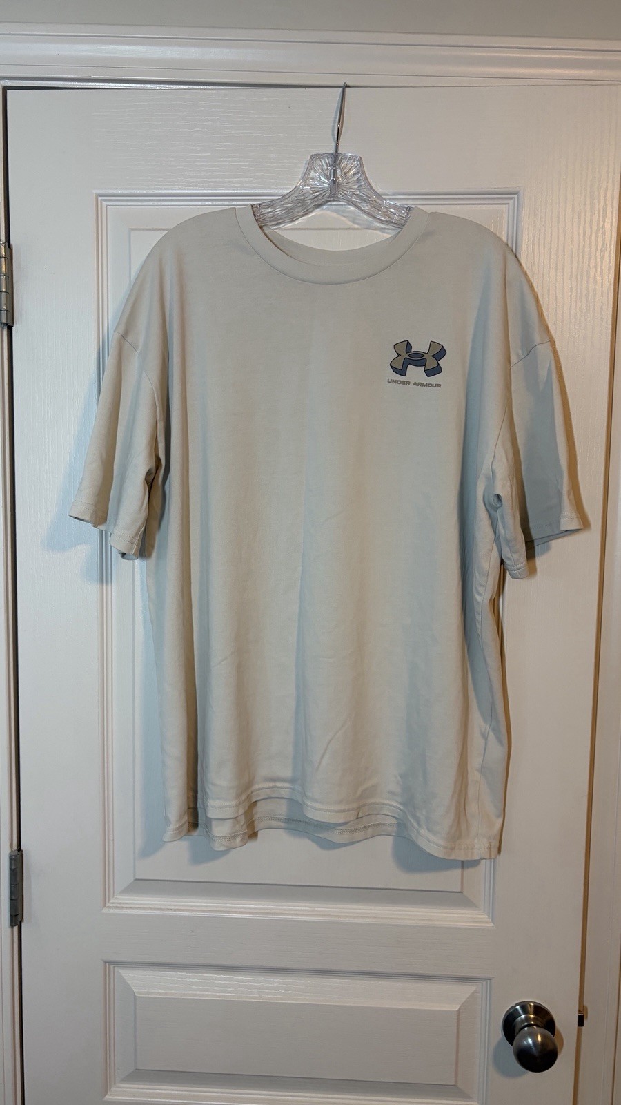 Under Armour Men’s Lot of 4 Solid Crew Neck Logo Short Sleeve T-Shirts LG/G gallery