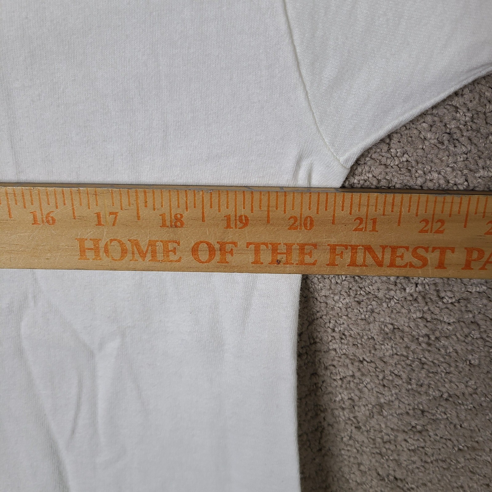 Fruit Of The Loom Shirt Men L White Myrtle Beach Graphic Tee Cotton Short Sleeve gallery