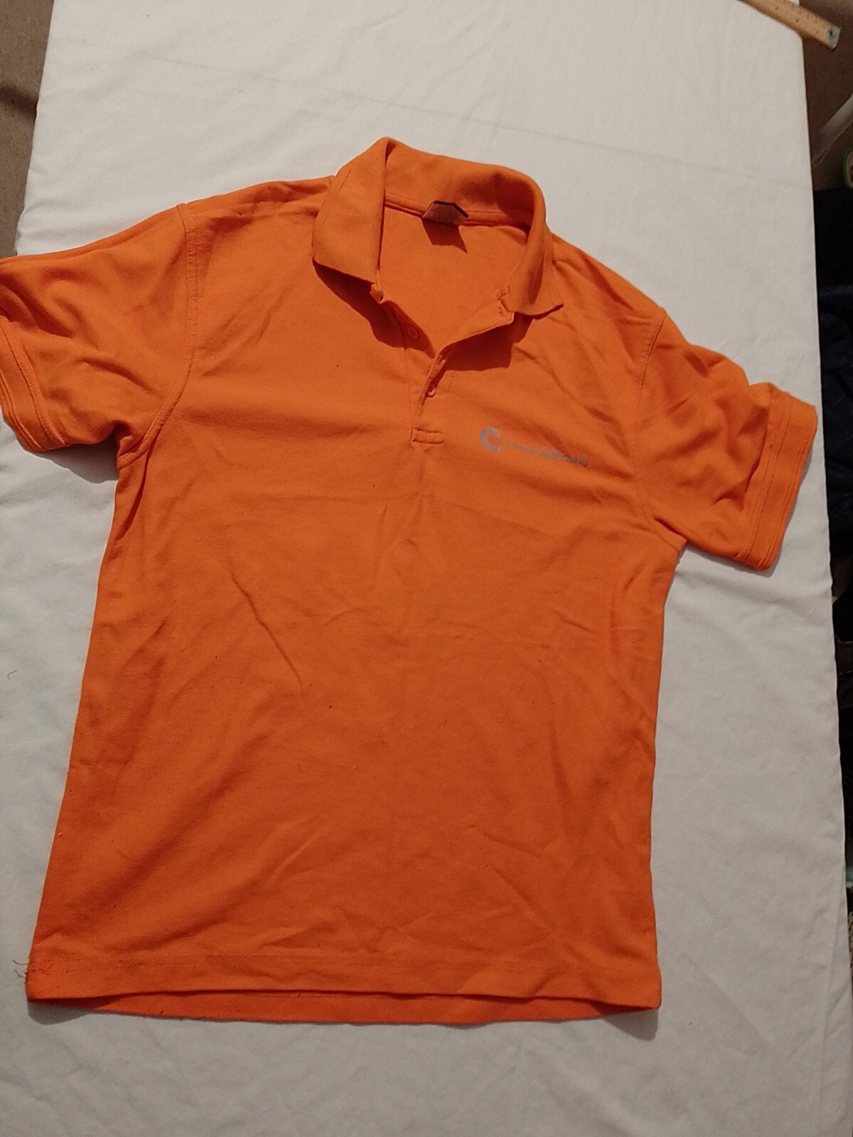 Men’s T Shirt Uneek Size S Short Sleeves Orange 24955