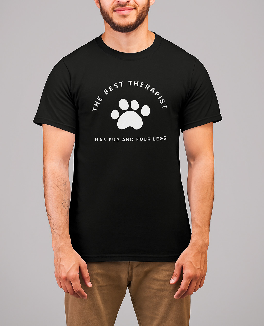 The Best Therapist Has Fur And Four Legs T Shirt Animal Rescue Pet Lovers Gift gallery