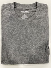 ACTION THREAD APARREL LIGHTWEIGHT LONG SLEEVE TEE MENS – SIZE: LARGE – CHARCOAL
