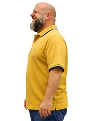 men’s short sleeve cotton polo shirt with collar PLUS SIZES from 2xl to 10xl